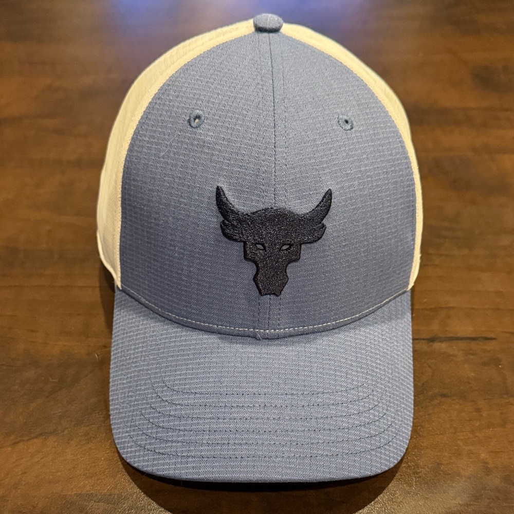 Under Armour Blue and White Cap